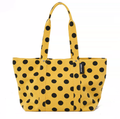 Momogigi Vintage Washed Polka Dot Canvas Tote Bag