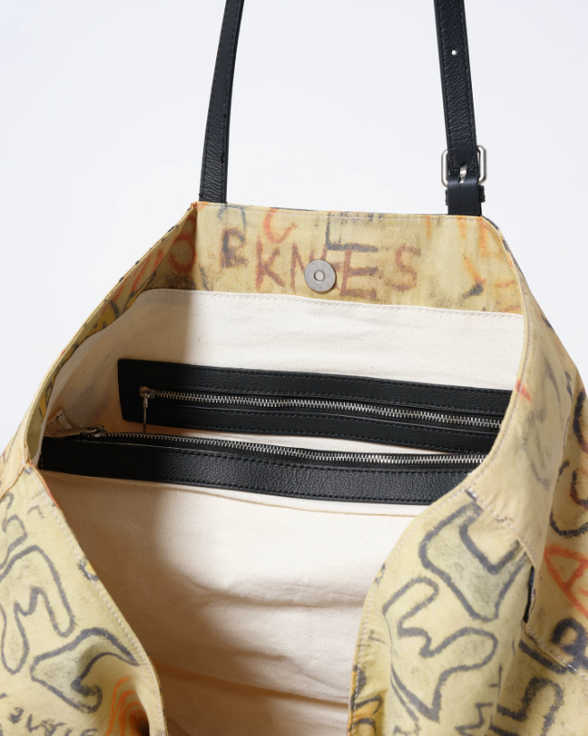 Momogigi Graffiti Nylon Tote Bag