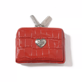 Momogigi Vintage Croc-Embossed Card Holder