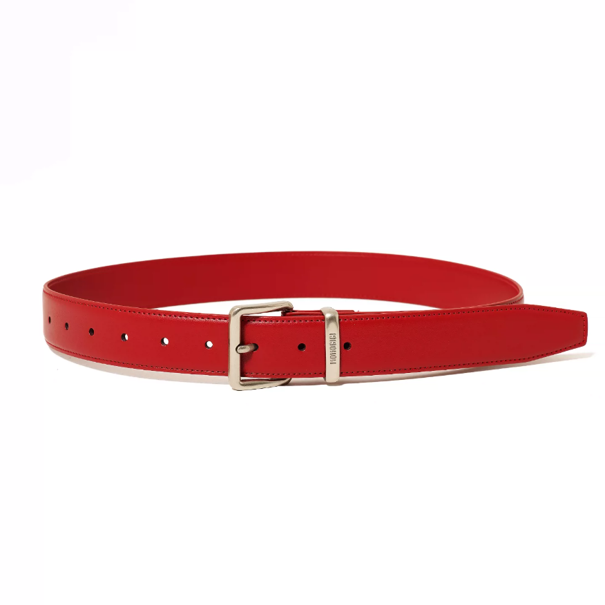 Momogigi Vintage Soft Leather Pin Buckle Belt
