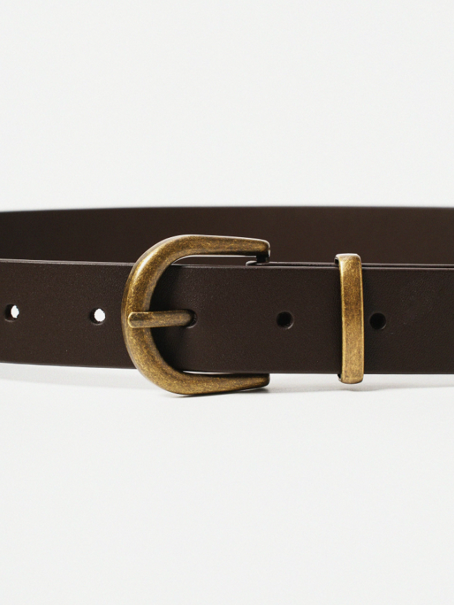 Momogigi Unisex Studded Punk Leather Belt
