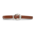 Momogigi Textured Distressed Leather Belt