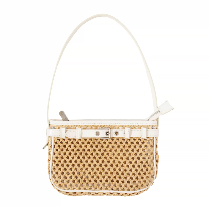 Momogigi Straw Woven Shoulder Bag